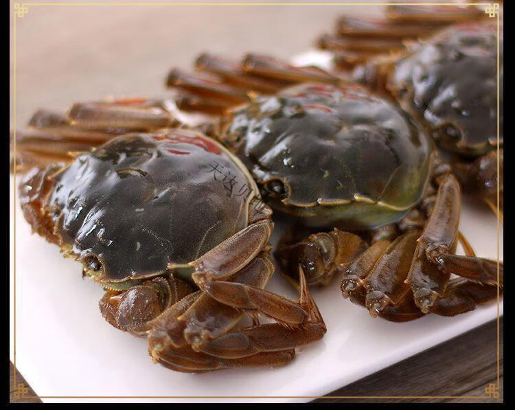兴化堡庄红膏醉蟹即食醉蟹罐装大闸蟹腌蟹呛蟹海鲜特产800克公母一