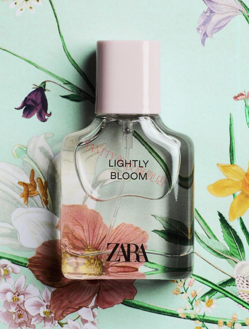 zaralightlybloom飒拉轻柔绽放女士淡香水10ml滚珠新包装现货
