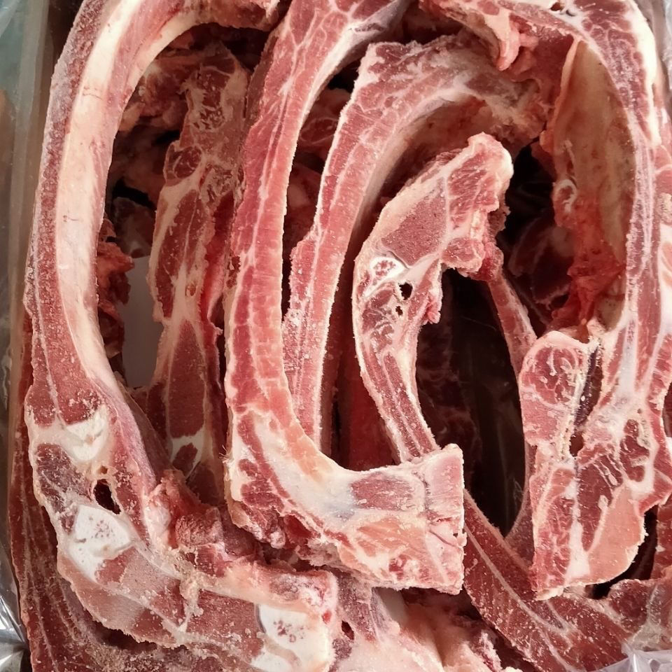 新鲜冷冻猪排骨排骨条猪无颈前排猪排10斤