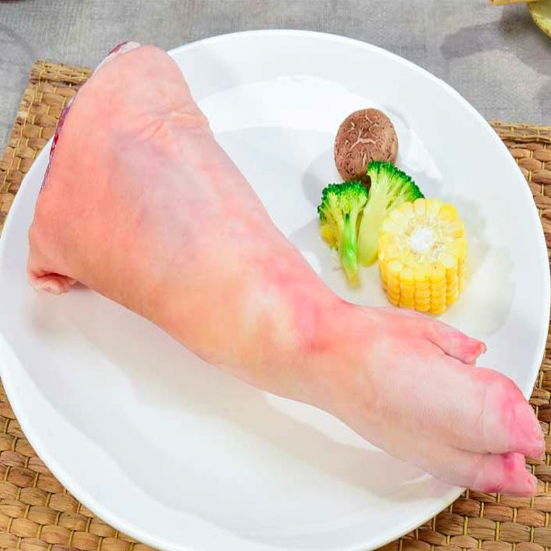 京鲜配送农家散养新鲜整只带筋猪腿大腿猪蹄土猪腿生鲜猪肉土家猪大猪