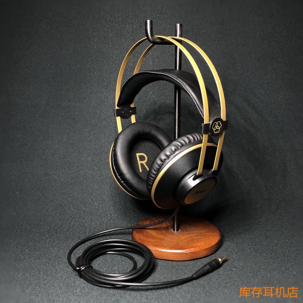akg/爱科技 q460头戴式重低音折叠式便携式手机线控耳机库存 黑色 未