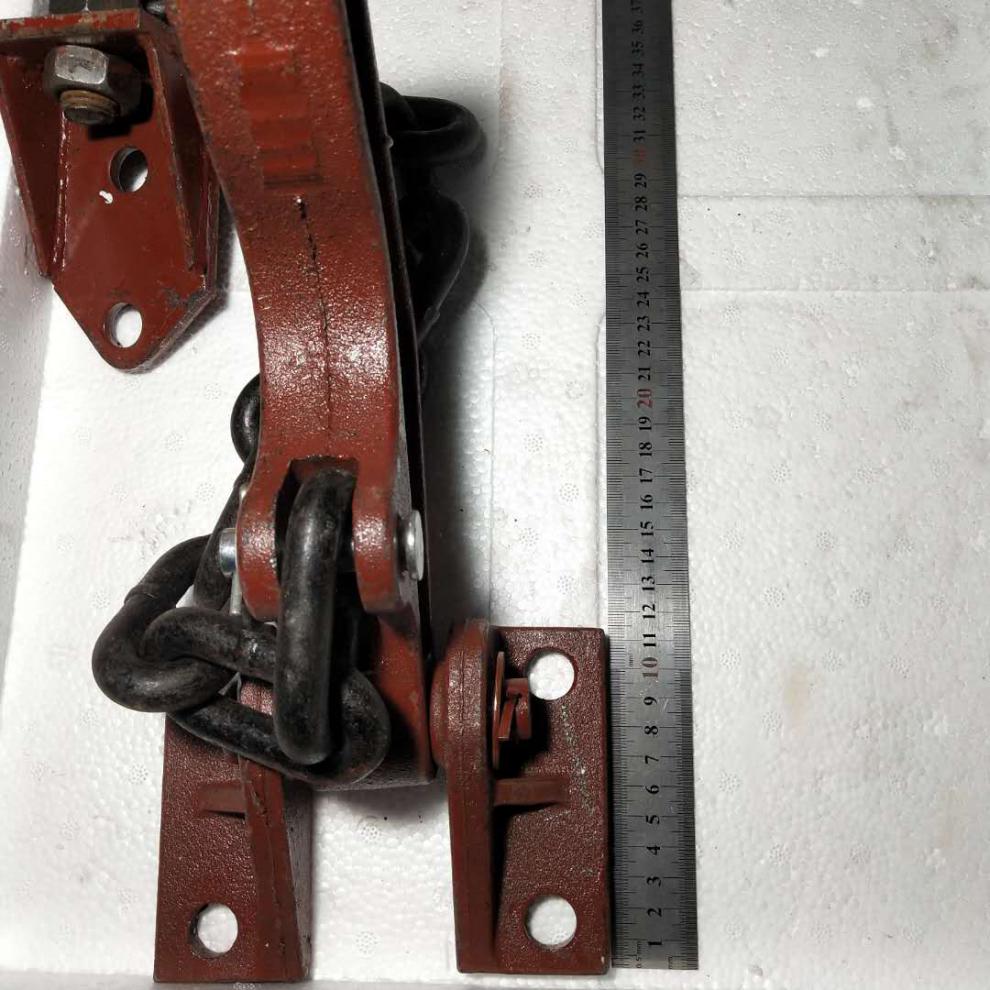 定制适用于重汽豪沃天龙东风自卸车链条自动锁钩后门挂钩渣土泥头翻斗