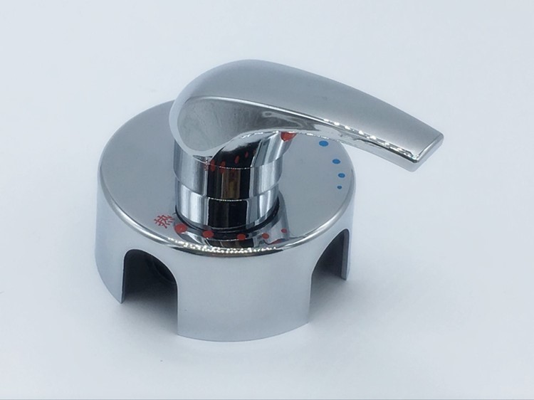 式混水阀冷热混合开关调温阀电热水器明装淋浴阀花洒配家用白色混水阀