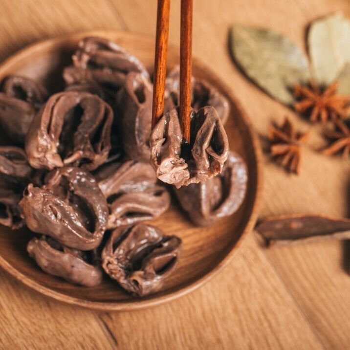 盐水鹅心卤鹅心现卤鹅肉卤味熟食250g鹅爪鹅翅鹅头盐水鹅鹅心即食 *鹅