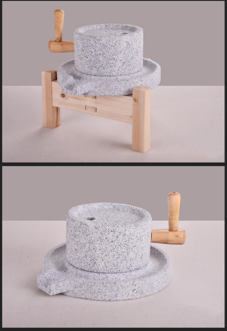 小石磨家用磨盘老石磨麻石石磨手工石磨家用磨盘手动豆浆机bmbl2540