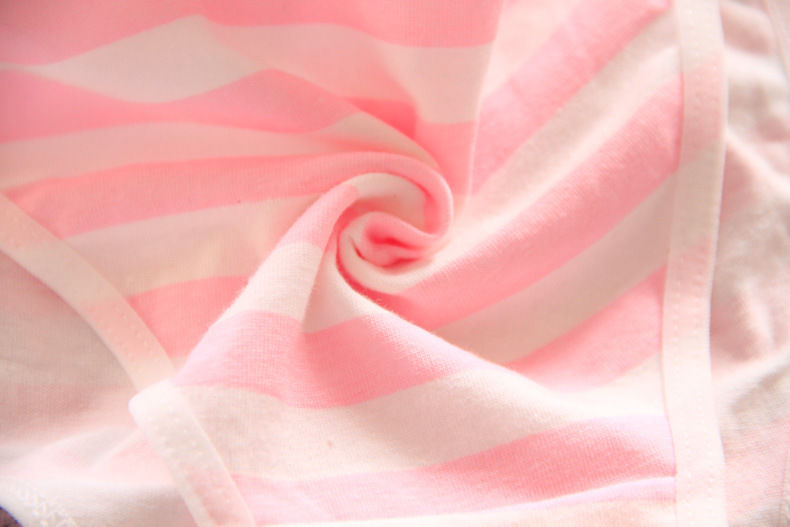 蓝白条纹胖次初音棉质绑带性感内裤动漫周边内裤卜邻1件粉色条纹均码