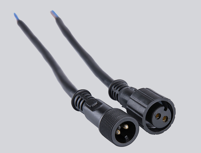 航空插头防水公母对接插头220v大功率3芯4芯子母快速接头连接器 6芯0.