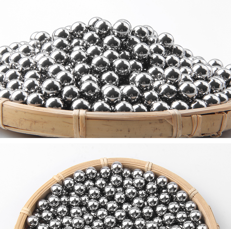 304不锈钢高精密钢珠滚轮实心球小钢球粒圆球波珠8毫米6-50mm 304