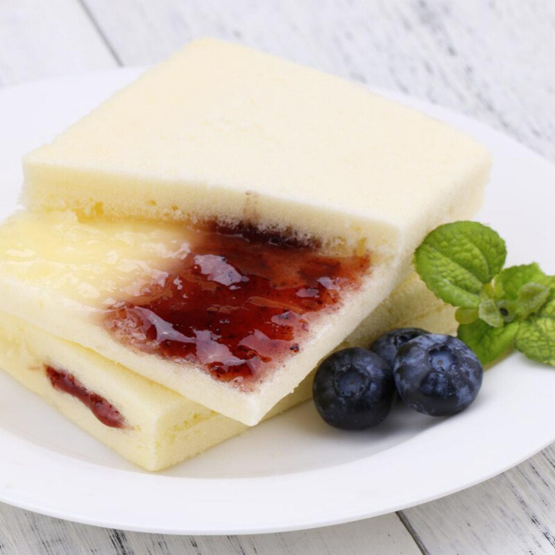 港荣乳酸酱小口袋整箱蒸蛋糕茶点心早餐酸奶面包女生爱吃的零食品