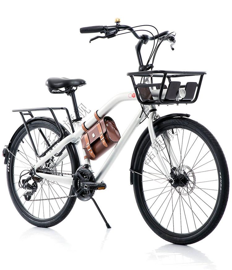 nomad复古自行车城市通勤自行车碟刹铝合金男女复古大人公路车日本