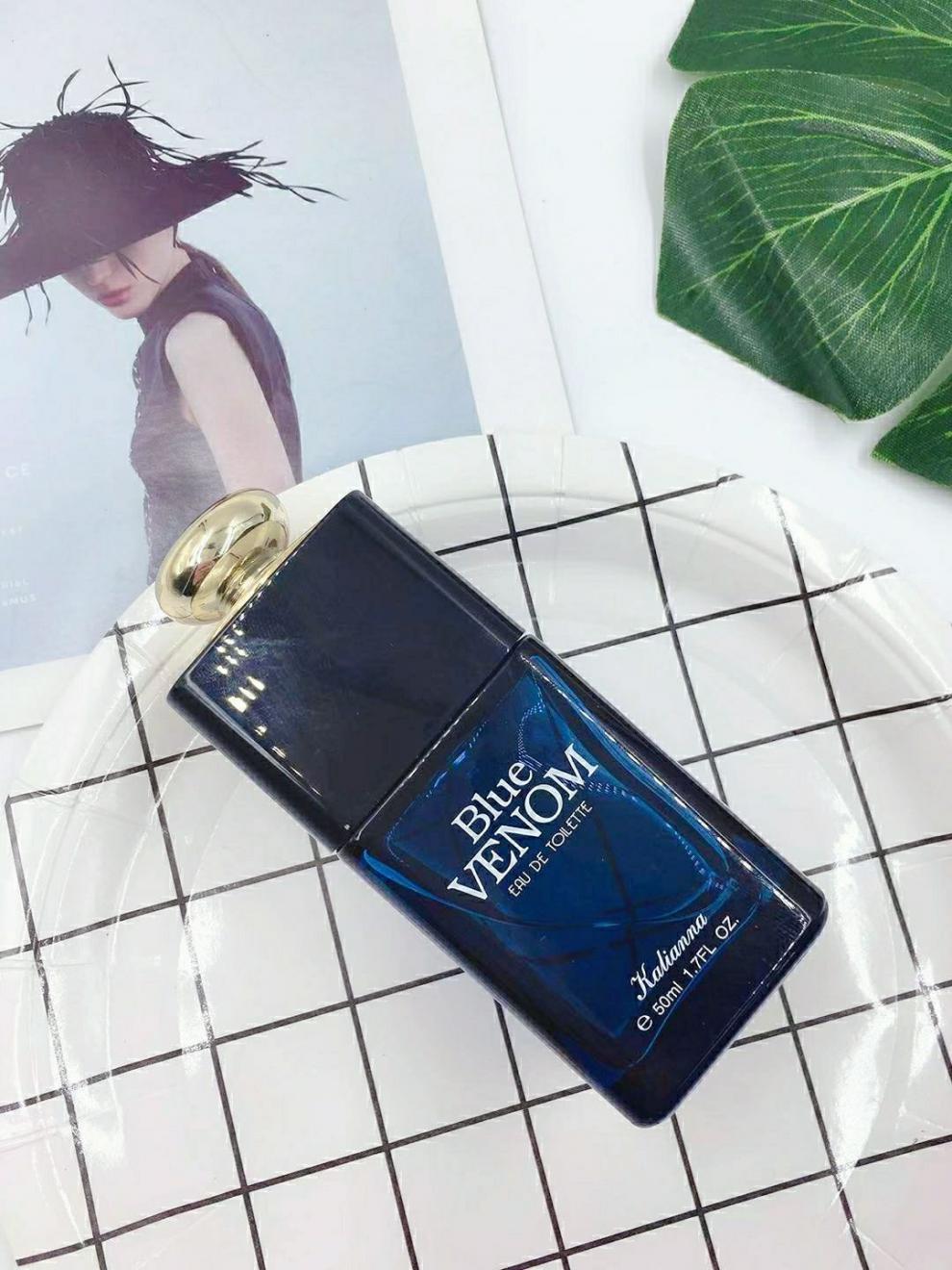 香间印象雅诗兰香水blueenom卡莲娜经典蓝毒香水50ml男女生淡香型香水