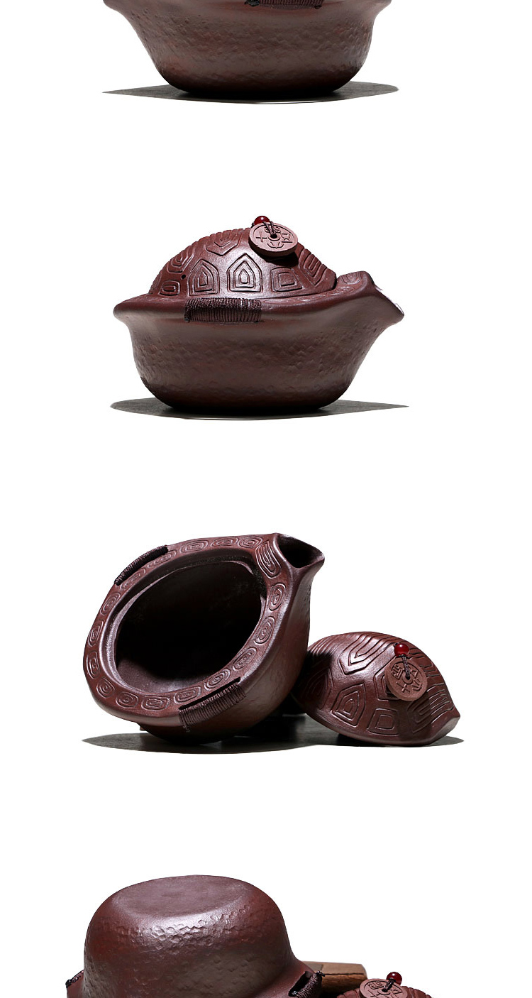 升级款富甲一方手抓壶陶源宜兴紫砂手工创意手抓壶家用仿生原矿紫泥