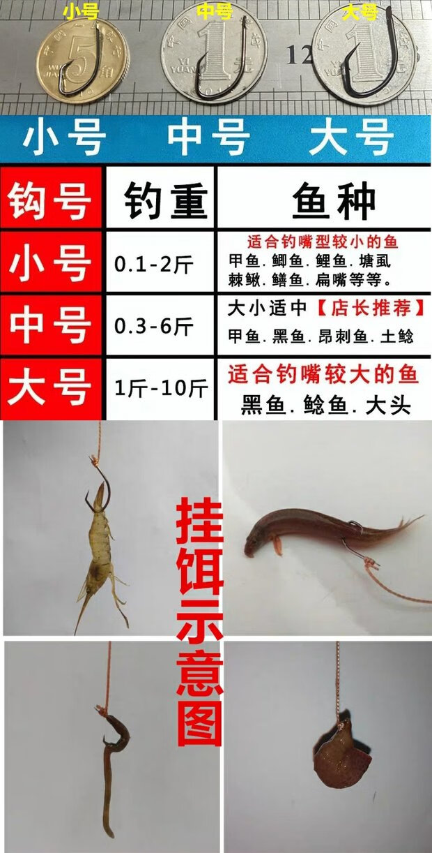 江河水庫排鉤釣組船用長江釣串鉤釣甲魚河鰻鯰魚黑魚黃辣丁歪嘴鉤小號