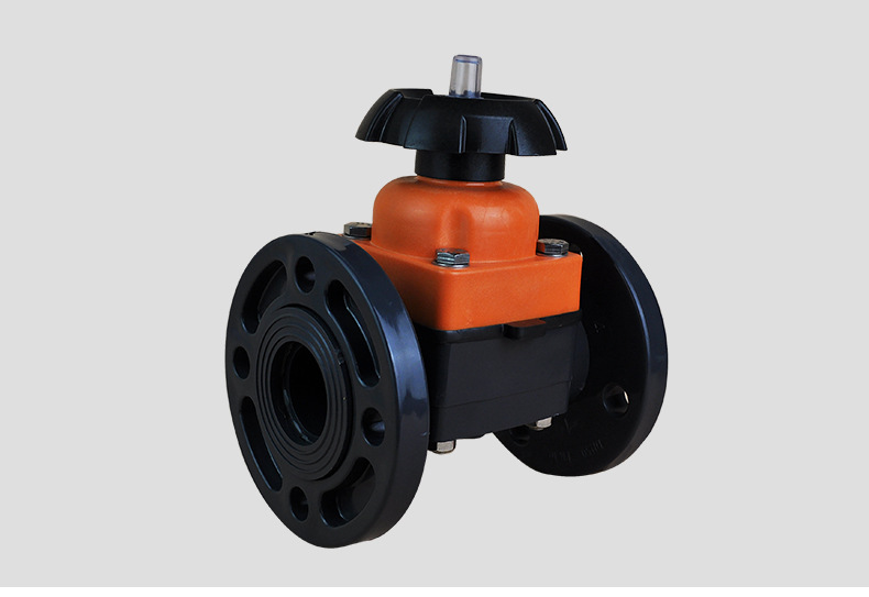 upvc法兰隔膜阀 pvc塑料隔膜阀 upvc隔膜阀 耐腐蚀隔膜阀 dn15(Φ20mm