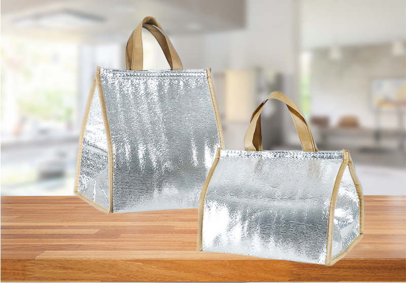 特百惠自营商场同款手提保温袋铝箔加厚外卖专用手提袋蛋糕保冷袋大