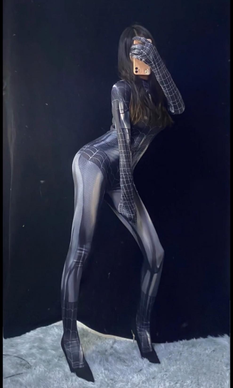 万代bandaicos服蜘蛛侠女情趣同款内衣紧身衣性感mj毒液衣服二次元