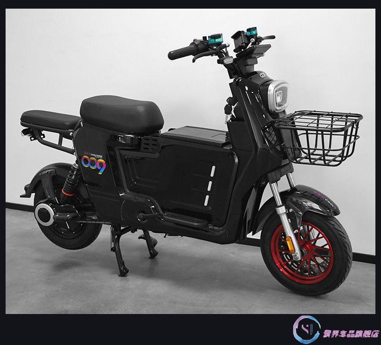 007/系列电动车中置箱a款增容储物中箱无损直上 灰色 (不带灯) 009