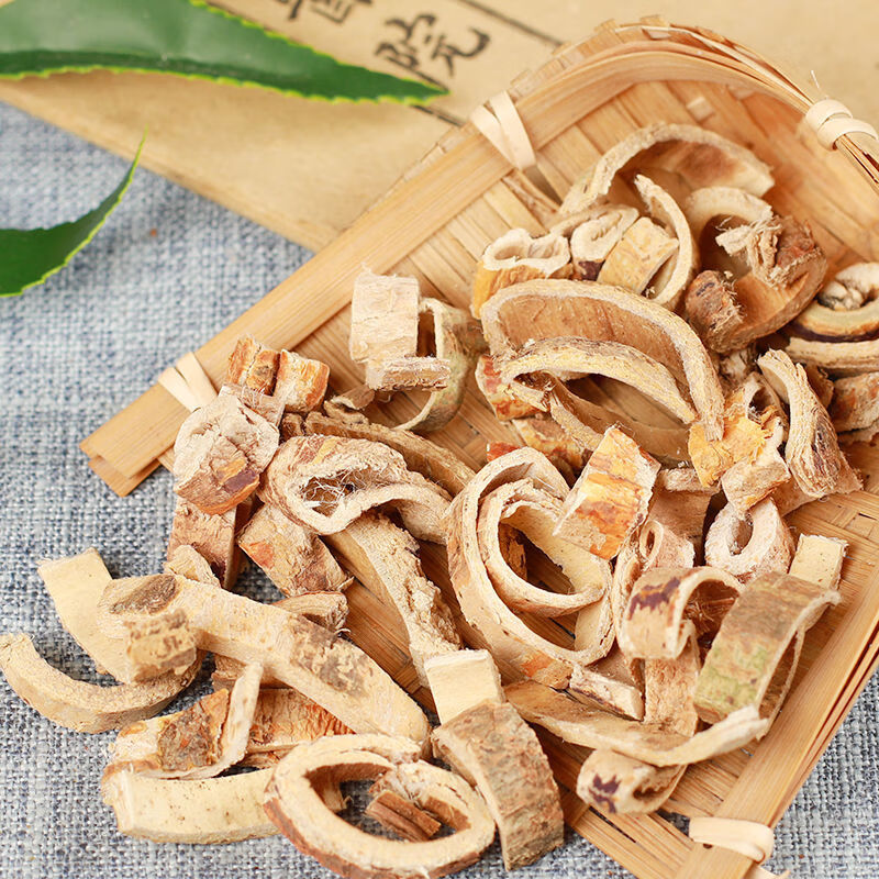 北京同仁堂原料生桑白皮500-5g克新货中药材桑根皮老桑树根皮白桑皮