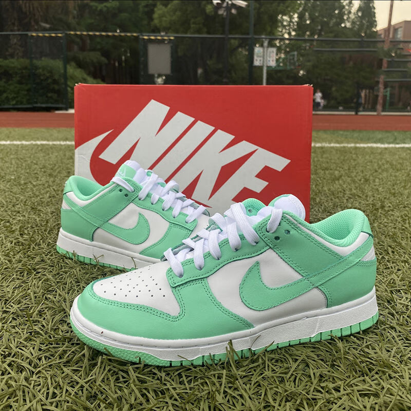 耐尅联名dunklow绿板鞋男女款情侣休闲鞋夏季浅色穿搭潮流sbdunk绿39