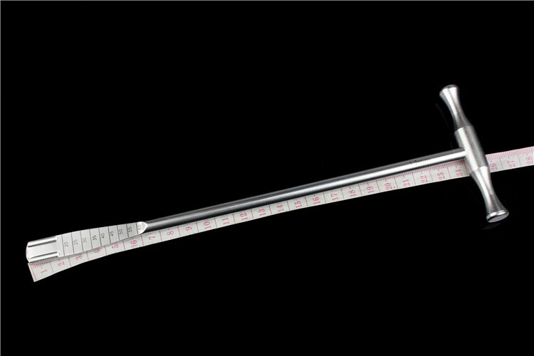 骨科器械 医用 脊柱腰椎骨铰刀 平型圆角刃 有柄 椎间盘铰刀 刮刀 椎