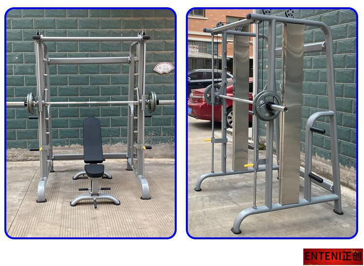 深蹲架龙门架安全轨道架保护深蹲架家用商用健身器材框式深蹲架单个