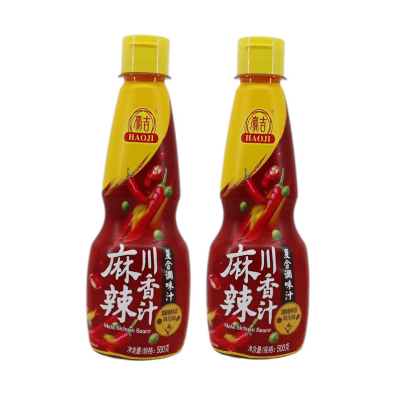 麻辣川香汁500g6瓶麻辣姜辣酸辣川菜炒菜凉菜调料复合调味500g6瓶临期