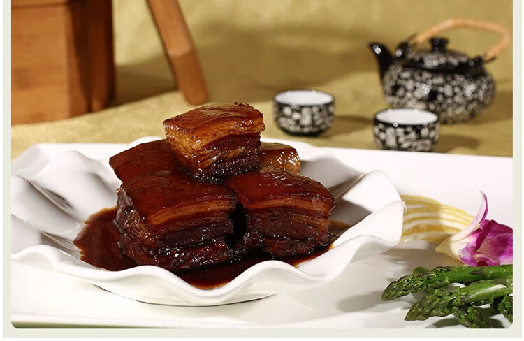 樓外樓東坡肉正宗杭州特產小吃紅燒肉西湖特色美食熟食即食其它500克