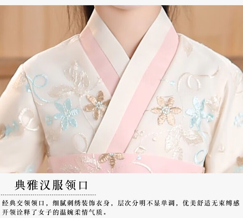 服朗诵服汉服表演服十一国庆节节小孩子的古代衣服5