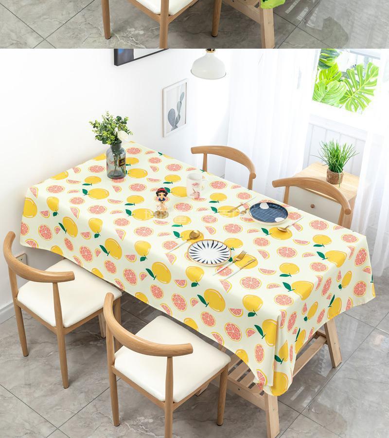 tpu桌垫 透明 食品级 磨砂tpu桌布北欧ins风防油防水餐桌布免洗清新