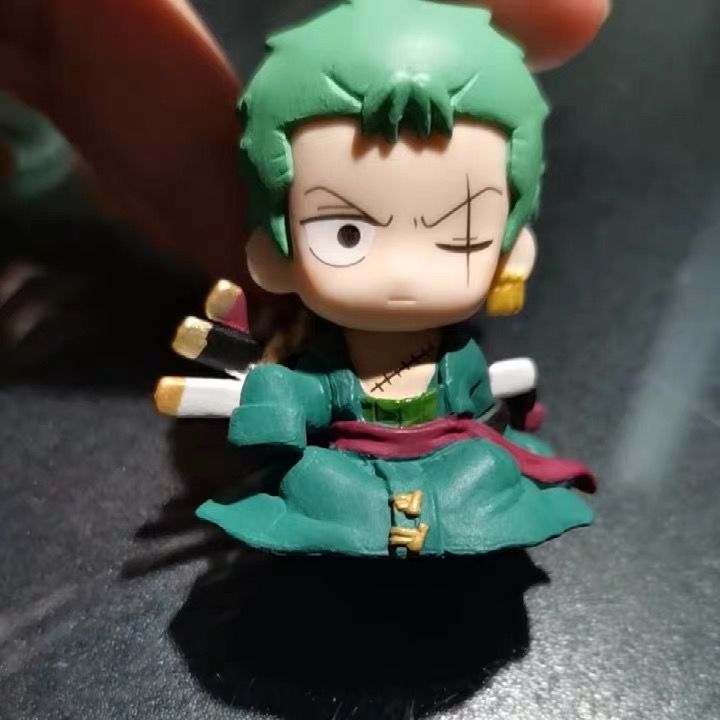 q版大头海贼王手办公仔 动漫周边海贼王盲盒公仔玩偶q版索隆路飞模型