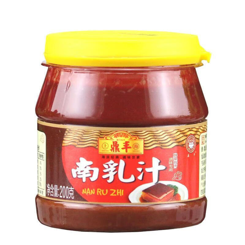 上海鼎丰南乳汁腐乳汁红豆腐乳汁炖东坡红烧肉调料的南乳酱鼎丰南乳汁