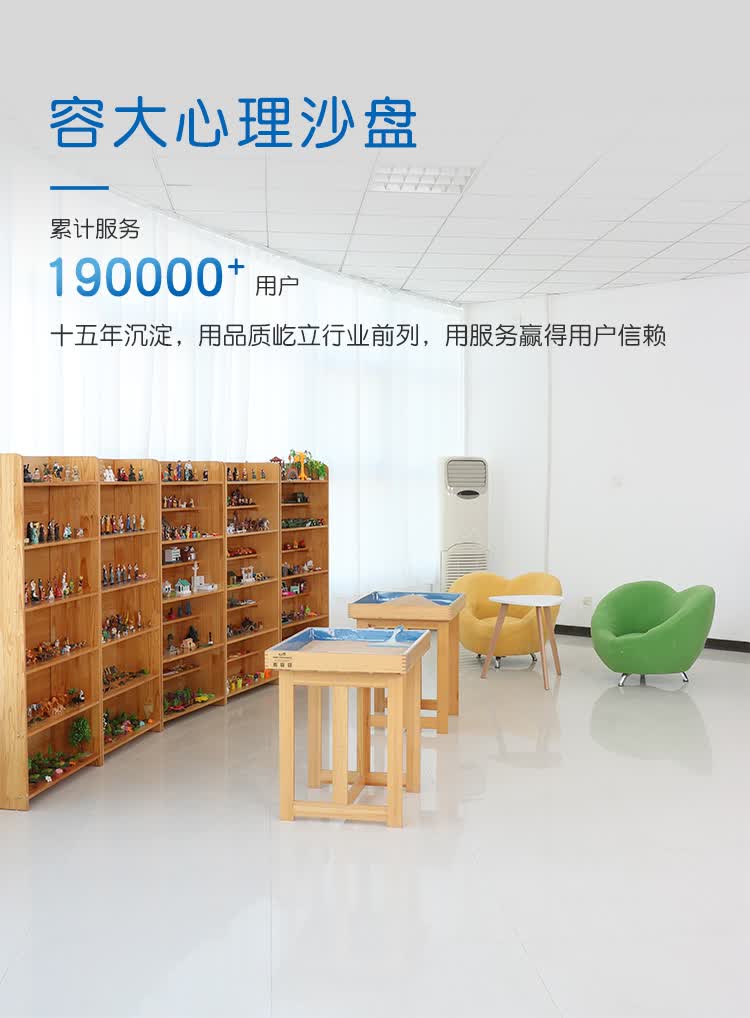 心里沙盘套装心理咨询室沙盘游戏沙具套装600件模型玩具迎检设备比赛