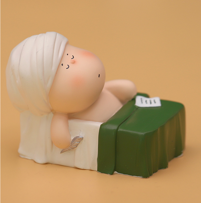 迪士尼商城同款月半胖艺术家盲盒创意可爱摆件女生闺蜜同学生日礼物