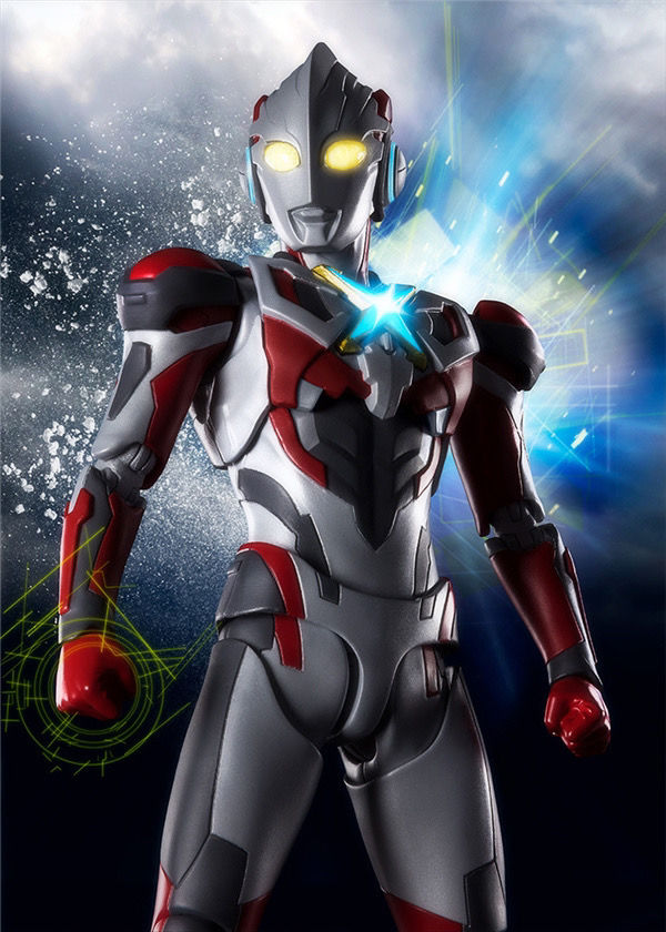 万代(bandai) shf 艾克斯奥特曼 哥莫拉装甲 埃克斯 超人x 奥特曼模型