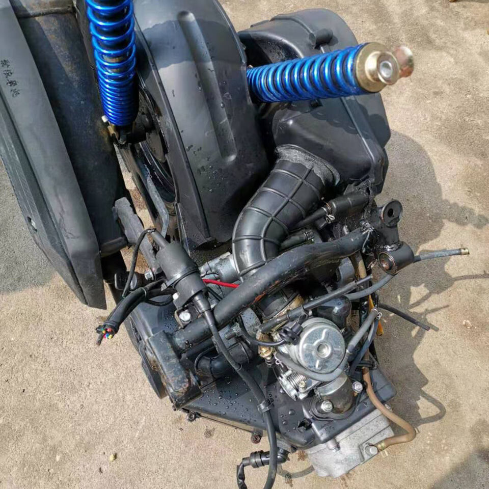 雅马哈鬼火福喜巧格100cc gy6 125cc原装1:1踏板摩托车通用发动机 gy6
