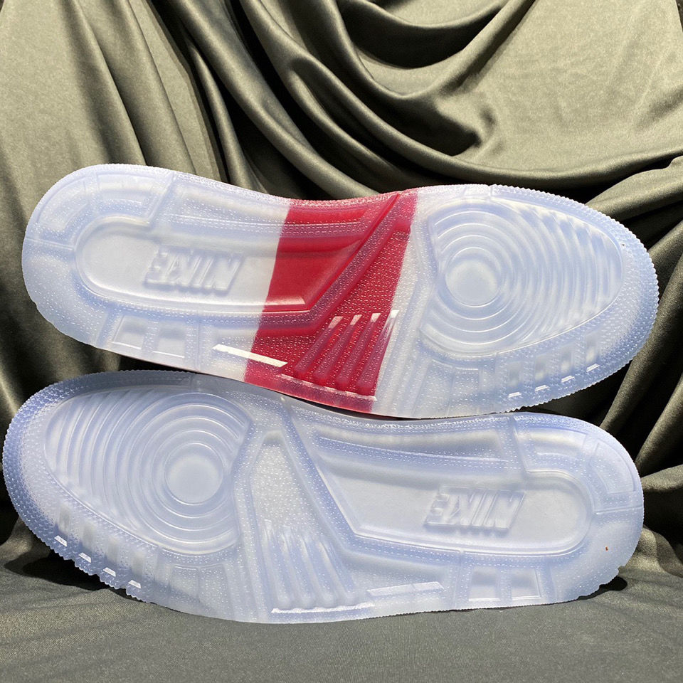 耐克aj3纯质实拍白水泥水晶底男女休闲运动鞋学生情侣百搭高帮sifbey