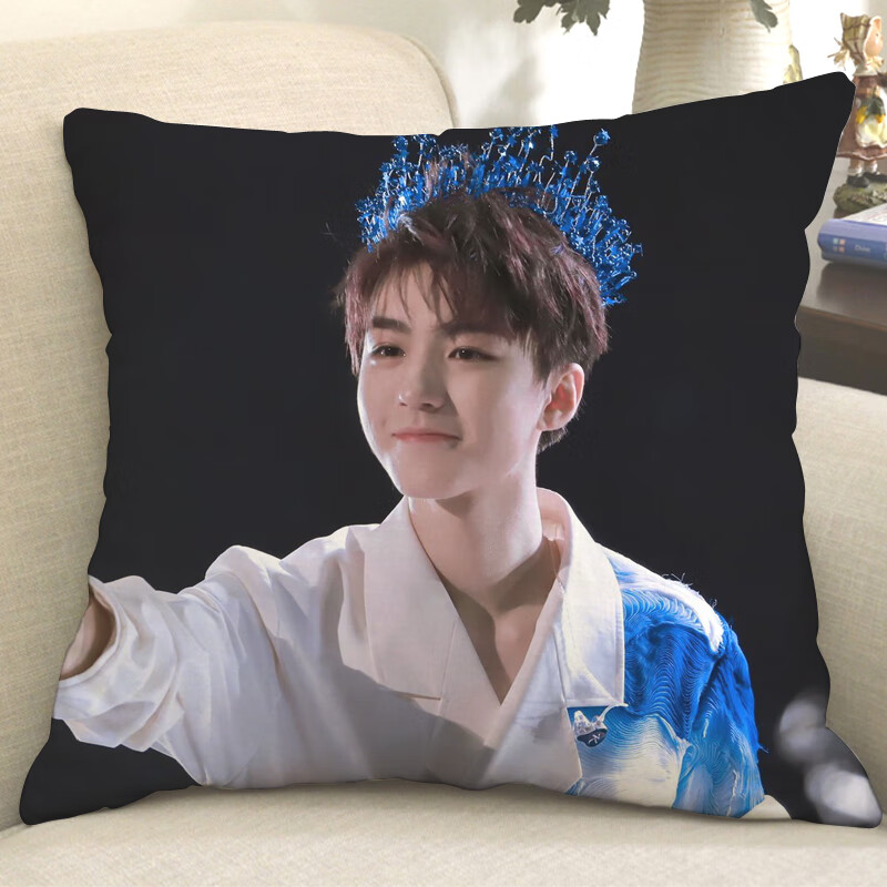 王俊凯抱枕tfs王俊凯周边三字弟弟定制抱枕电竞男主海报玩偶生日礼物6