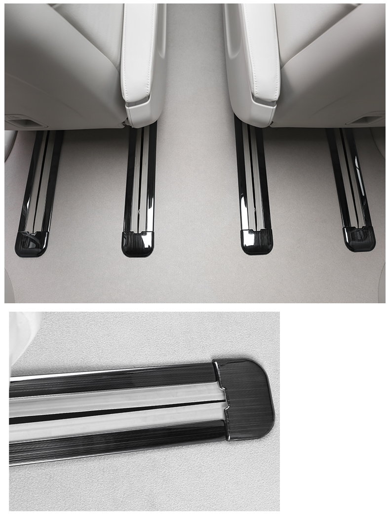 适用于传祺 m8广汽滑轨座椅轨道滑道条gm8第三排爆改装饰传奇内饰专用