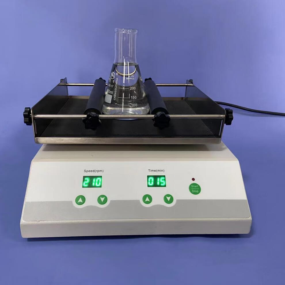 水平摇床混匀仪震荡器旋转仪混匀器多功能脱色水平摇床翘板齐威 qw-yc