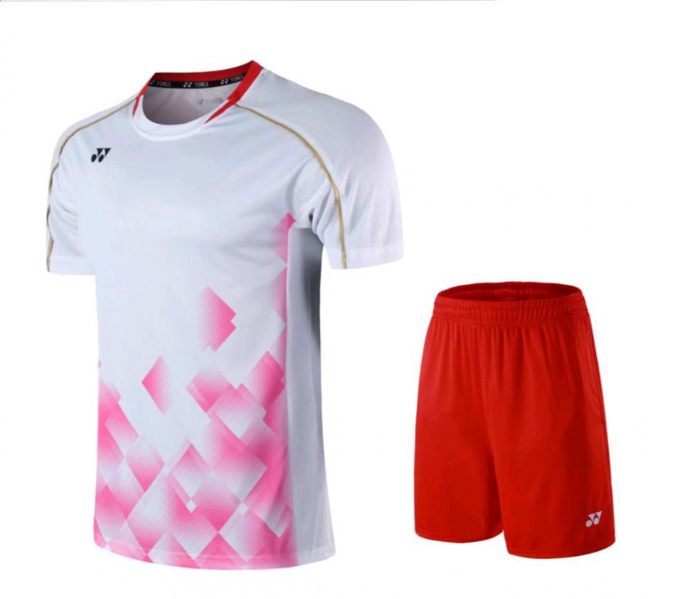 李梓嘉同款球服桃田贤斗羽毛球服套装国家队大赛服无袖羽毛球服速干男