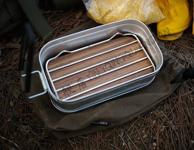 铝饭盒老饭盒国产平替t牌铝饭盒户外煮饭神器老式野外露营复古日式