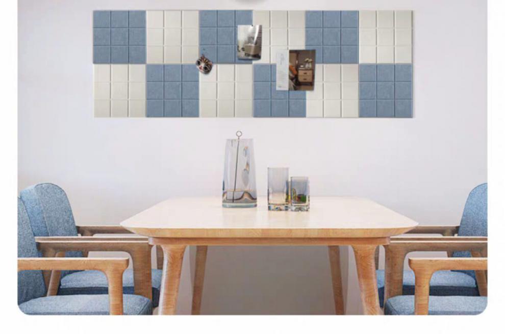 现货直发宫格毛毡留言板照片墙背景墙幼儿园作品小方格展示板公告栏