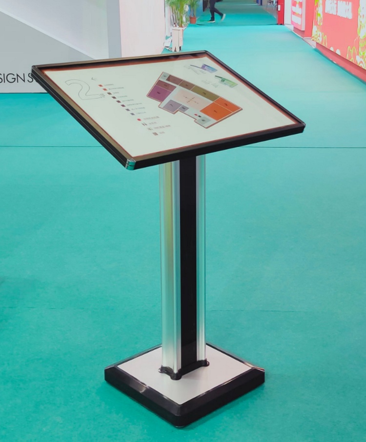 广告牌展示牌酒店大堂迎宾欢迎指引牌立式落地导向指示牌展架 500*700