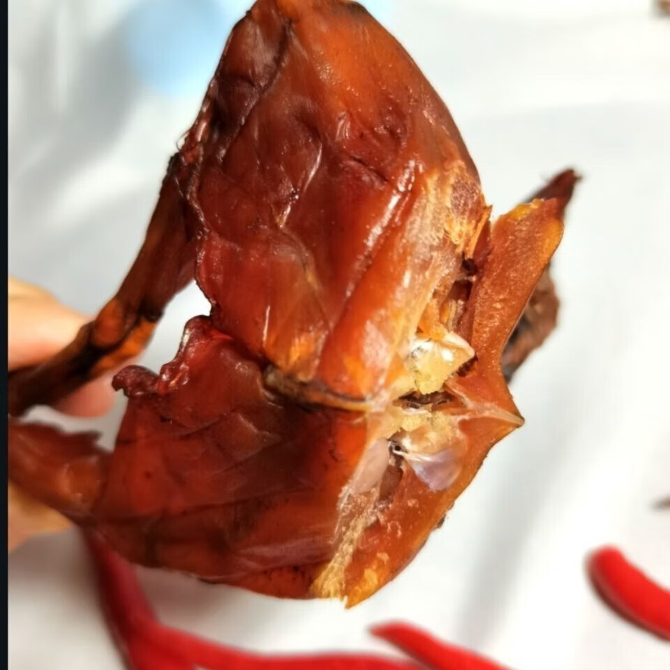 晨臻 湖南特产腊牛蛙散装干牛蛙农家腊味新鲜风干美味腊肉 250克腊