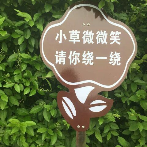 爱护花草标识牌花草牌草坪牌 提示牌 广告牌 宣传栏 镀锌管牌不锈钢牌
