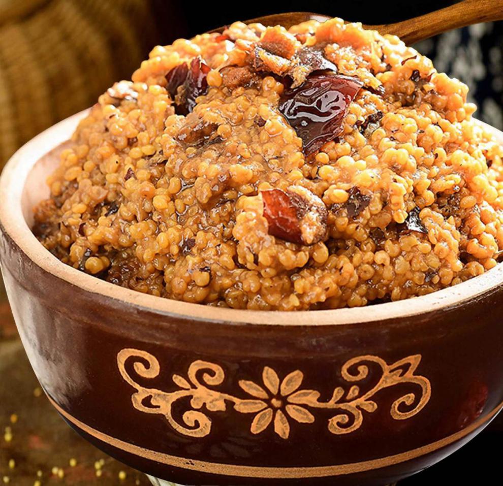 山西特产洪洞蒸饭黍米红芸豆红枣枣米软米方便小吃速食米饭华海春 槐