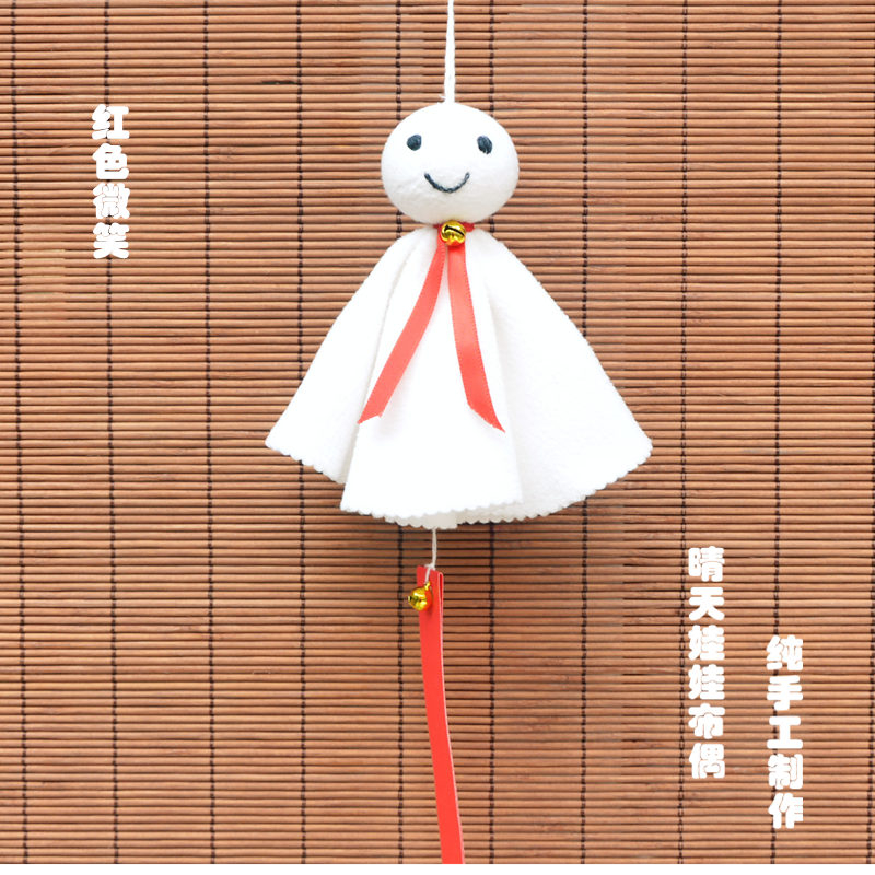 晴天娃娃天气之子keika纯手工日本晴天娃娃一休天气之子布偶家居汽车