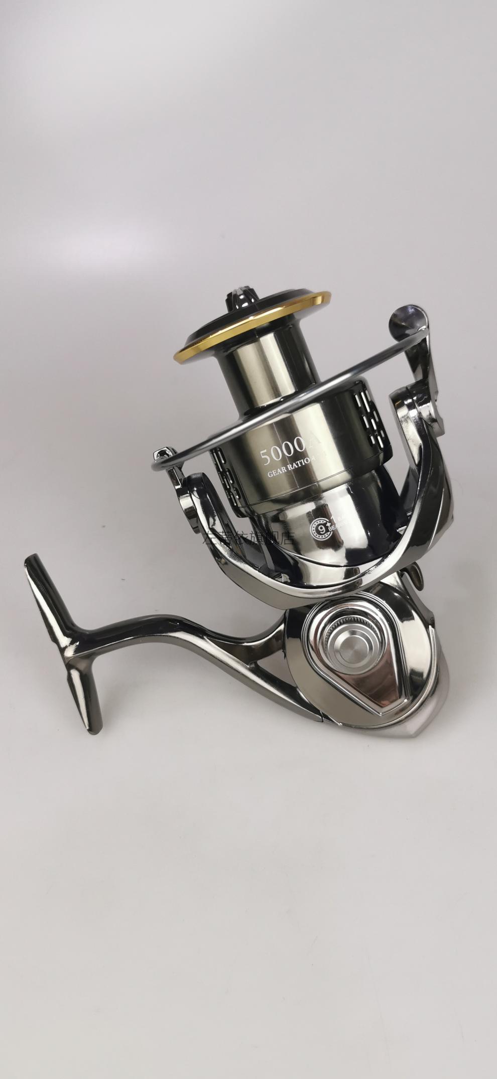 斯泰拉纺车轮杰克大师jackmaster斯泰拉金属轮路亚轮远投斜口浅杯纺车