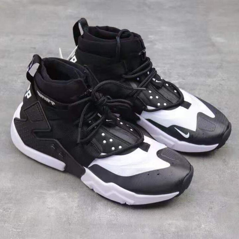 【官方旗舰店】新品华莱士6代机能情侣跑步鞋束脚拉链高帮男女潮流鞋