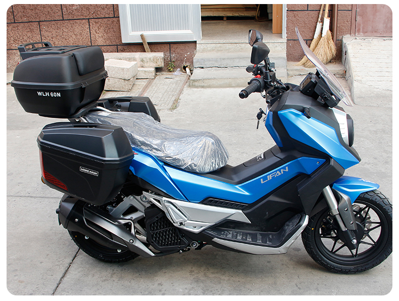 边箱特大号踏板摩托车侧边箱力帆kpv150通用尾箱三箱子v36sn3617 v36